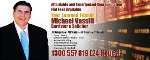Photo: Michael Vassili Barristers and Solicitors Family and Litigation Lawyers